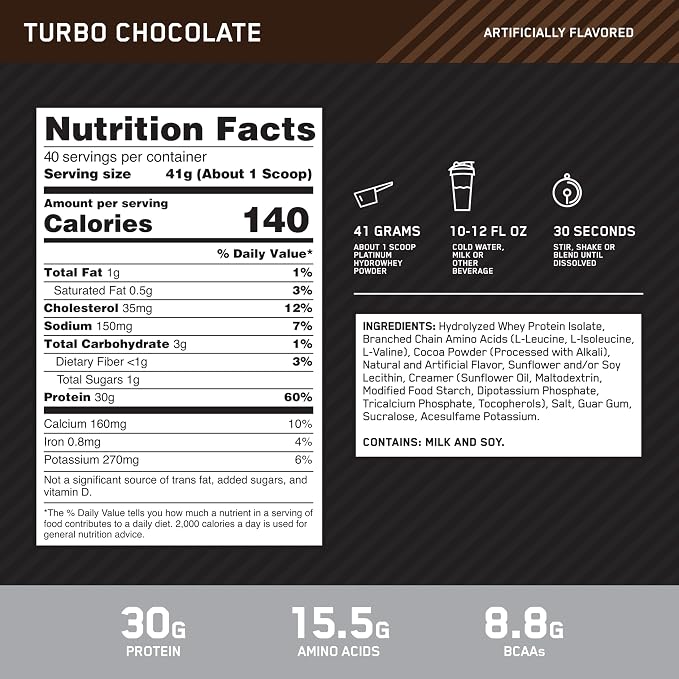 Optimum Nutrition Platinum Hydrowhey