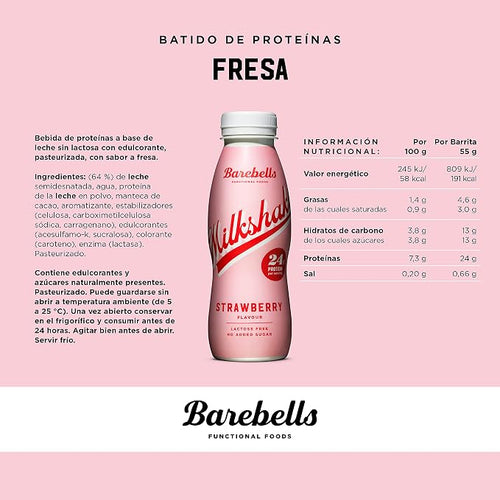 Barebells Protein Milkshake Box (8 Bottles)
