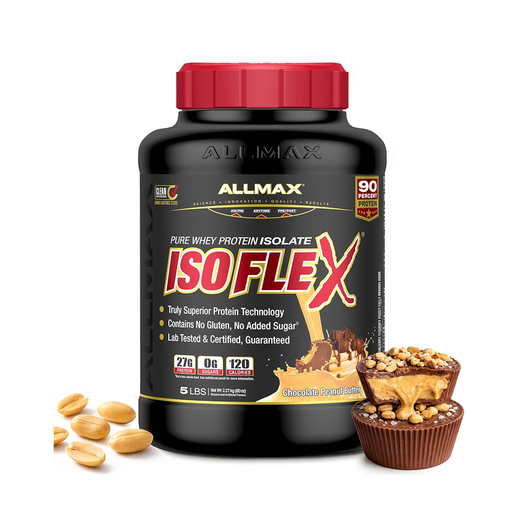 ALLMAX ISOFLEX Whey Protein Isolate – 5 lb