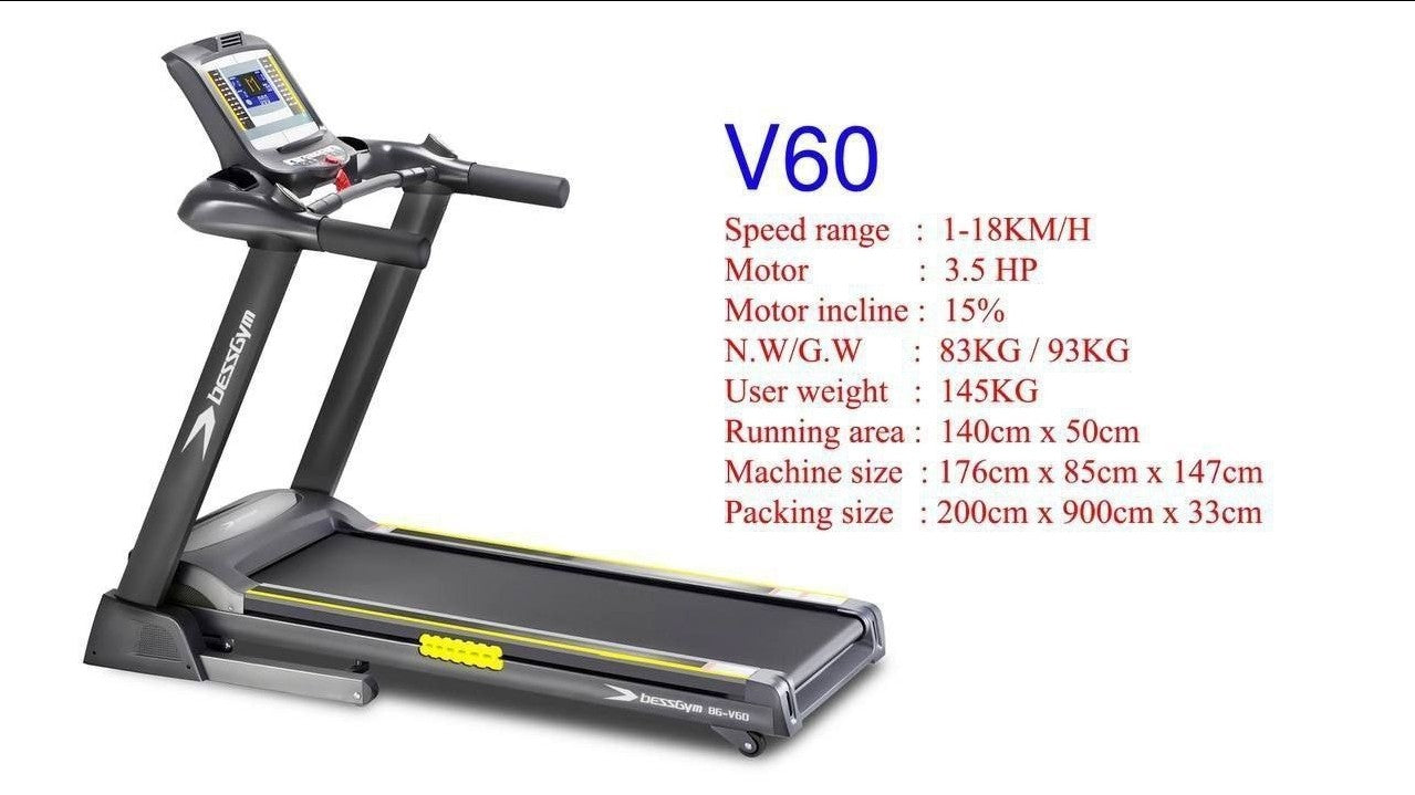 BessGym Treadmill V60