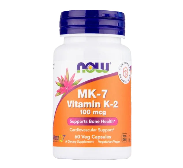 NOW Foods MK-7 Vitamin K-2 (100 mcg)