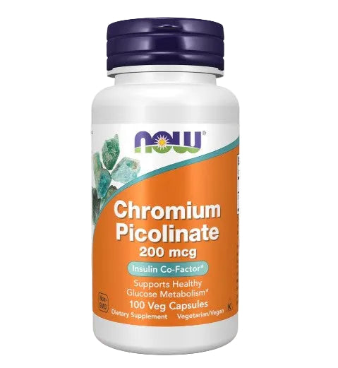 Now Chromium Picolinate 200 mcg