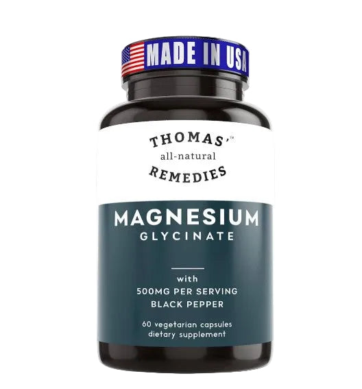 Thomas' All-Natural Remedies Magnesium Glycinate 500 mg