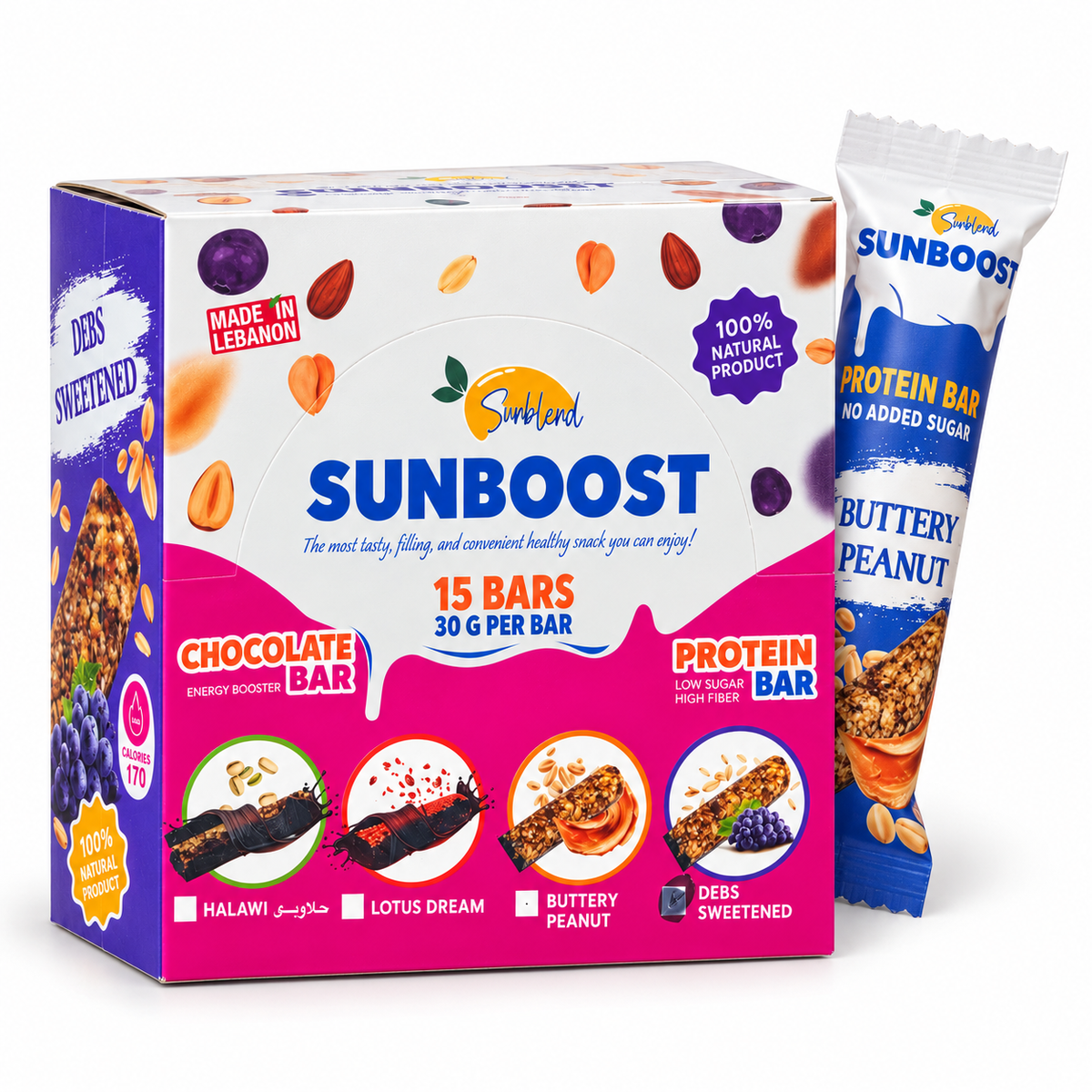 Sunboost Protein Bars