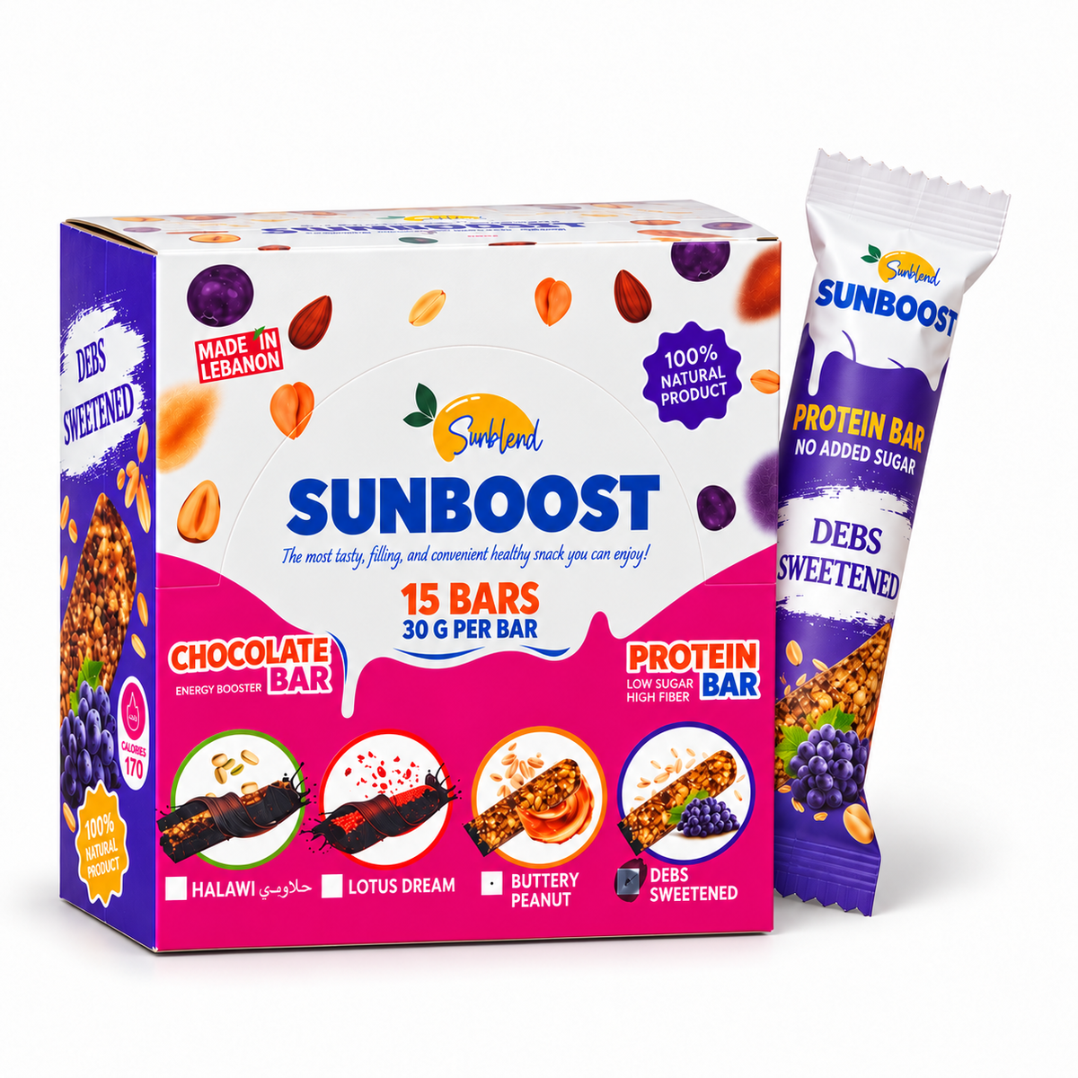 Sunboost Protein Bars